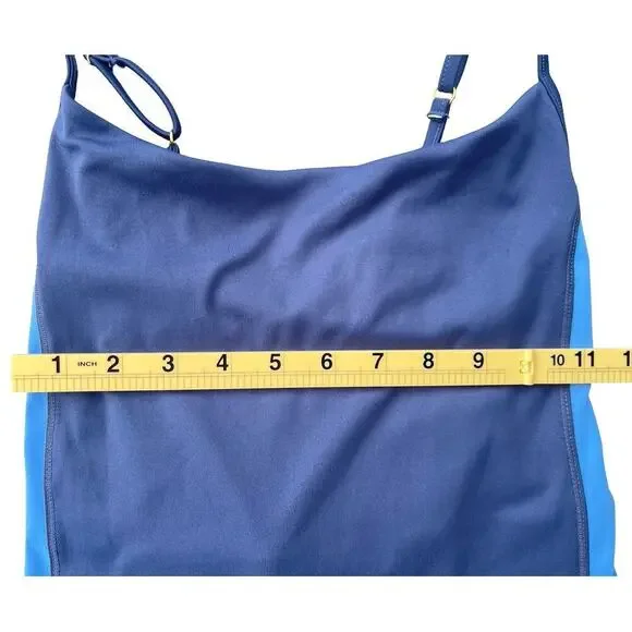 WILO The Label Tennis Dress Navy Blue Cobalt Built In Shorts NWT - Size Large - Picture 6 of 10